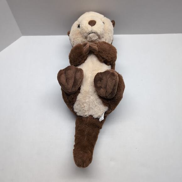Toy Factory Justin Otter Plush Stuffed Animal 2022 Brown Tan 18" - Picture 8 of 10